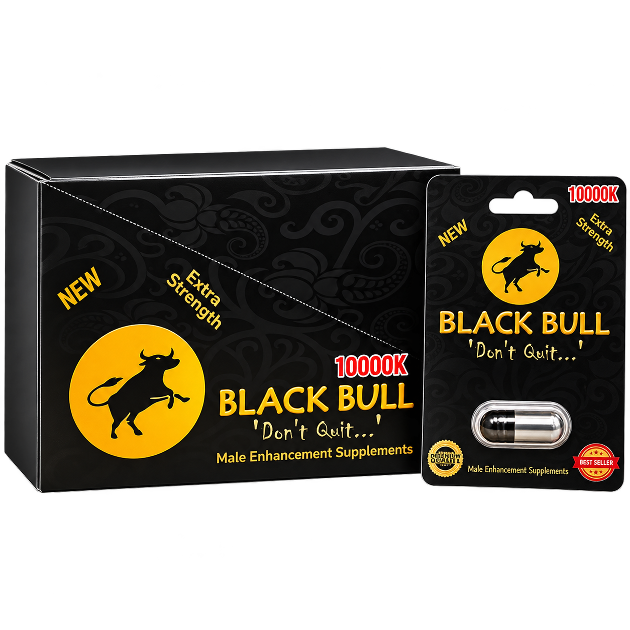 Pastilla sencilla black bull 24 pz