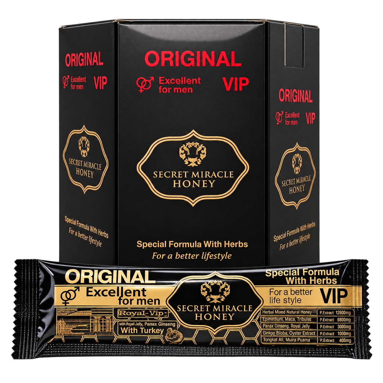 Secret miracle 24 sobres 15g