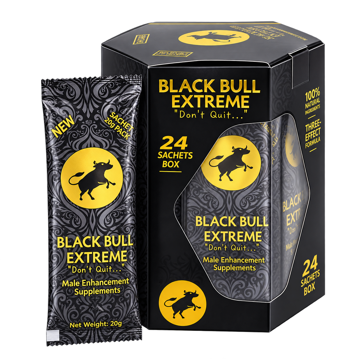 Black bull 24 sobres 20g