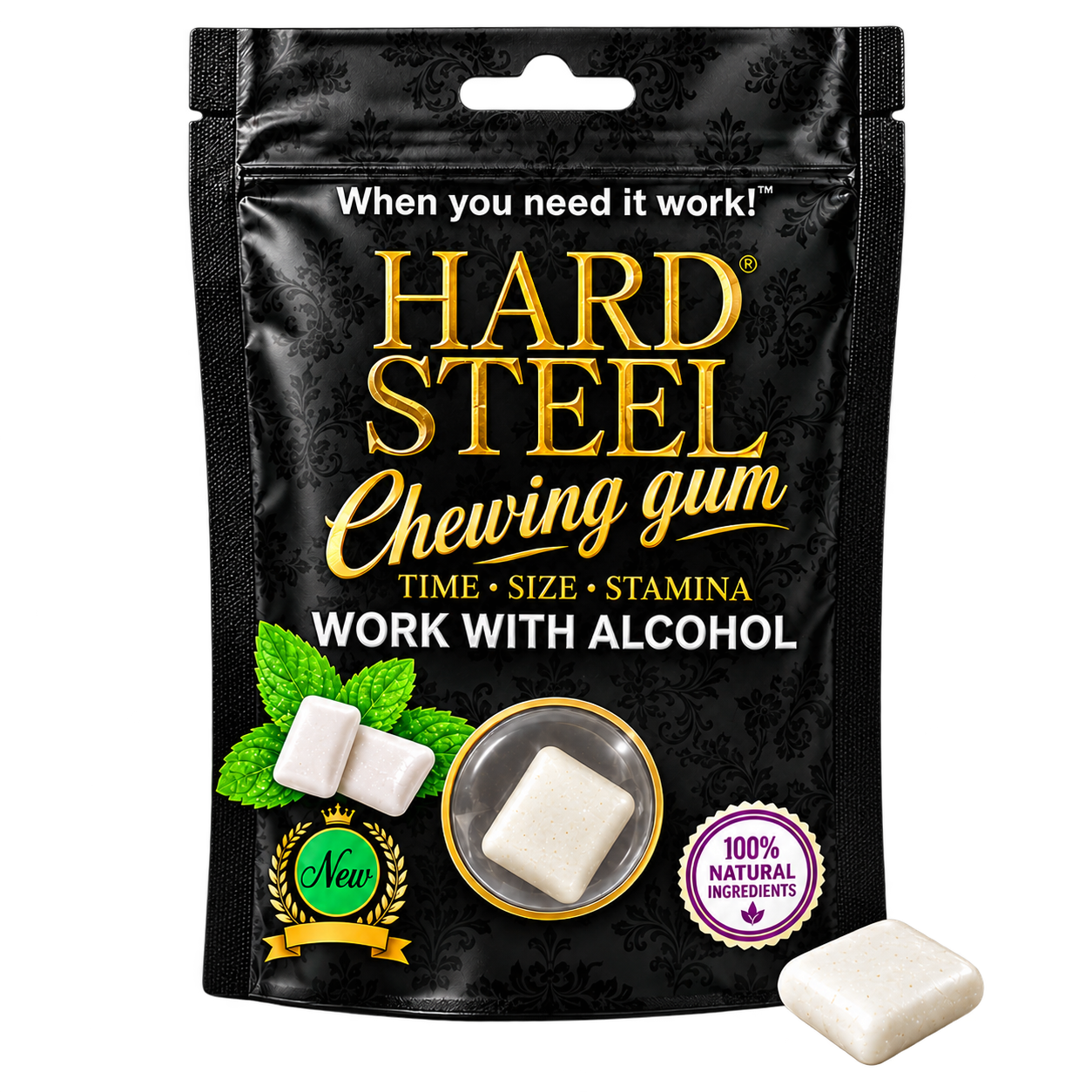 Chicle hard steel